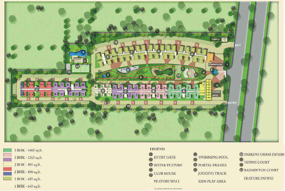 officer city site plan