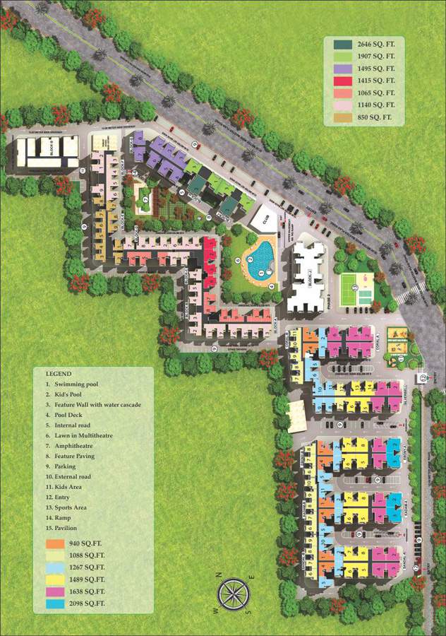shalimar city site plan