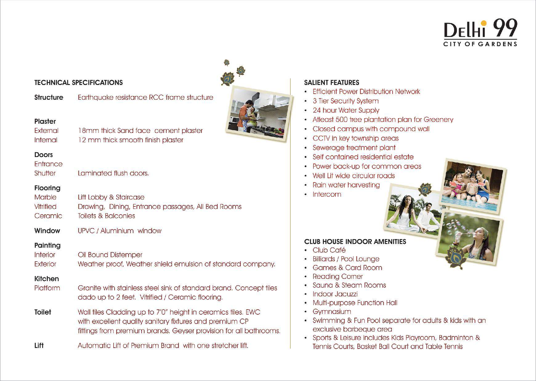 specification delhi99